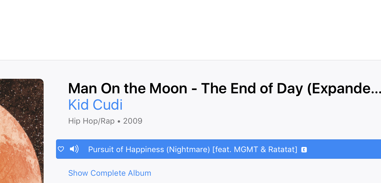 Pursuit of Happiness by Kid Cudi